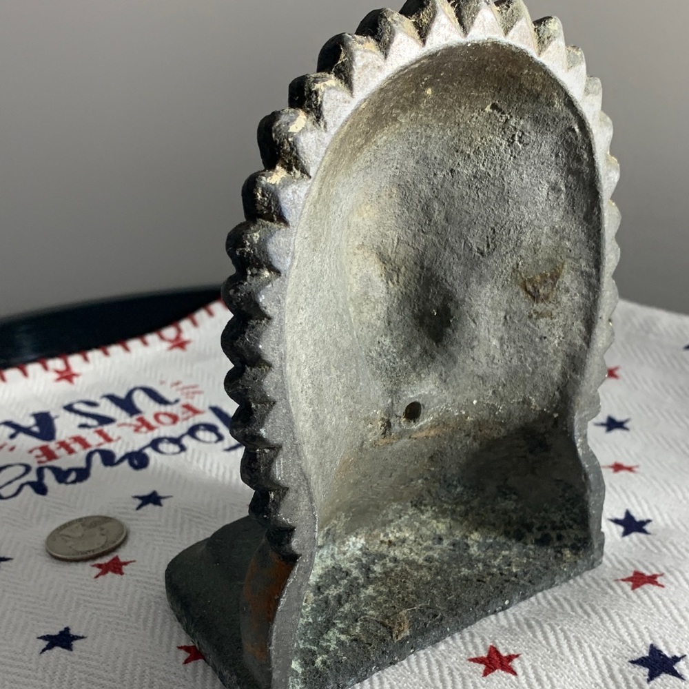 Tribal Chief Indian Book End - Make an OFFER - Picture 7 of 14